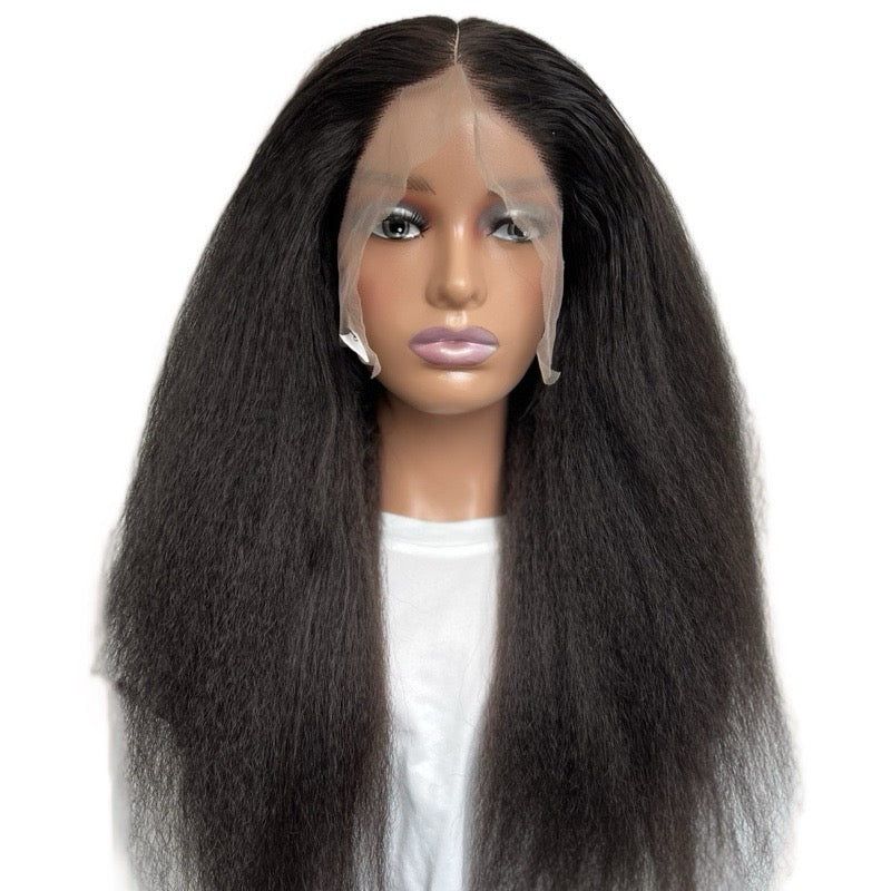 Premium Hair Bundle Deal: 14" Bouncy Wig + 10" Vietnamese Human Hair + 26" Kinky Straight — Only £150!